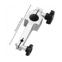 Dial Indicator Clamp Clamping Clamp with Knurled Knob Mount Metal for Inspectors, Calibration Benches, Machine Shops