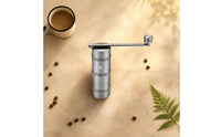 Folding Hand Coffee Adjustable Grind Size Hand Coffee Bean Foldable Handle Camping Gear for Outdoor Lovers, Journeyers, Travel