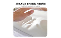 Slow Rebound Beauty Salon Pillow Breathable Memory Foam Pillow Soft Material for Masseurs, Stomach Sleepers, Massage Parlor, Spa, Bedroom
