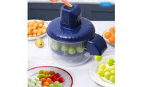 Automatic Fruit Skinner Single-Button Automatic Fruit Skinner Multi-Functional Grape Peeling Machine for Caterers, Milk Tea Shop