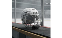 Wire Cage Face Guard Impact Resistant Helmet Cage Visor Combo Breathable Design Sports Gear for Adults