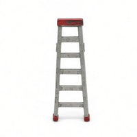 Miniature Step Ladder Realistic Miniature Ladder with Steps Authentic Diorama Prop for Hobbyists, Collectors, Micro Landscape