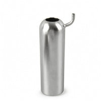 Easy to Clean Stainless Steel Milk Cup Portable Milking Cup with Outlet Tube Efficient Hygienic for Homesteaders