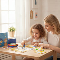 CVC Phonics Toy with Flashcards Literacy Word Building Kit Educational Letter Matching Game Interactive for Kindergarteners