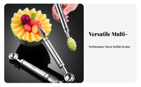 Fruit Pulp Separator Food Grade Fruit Remover Fruit Baller Versatile Water Fruit Cutter Tool 304 Stainless Steel
