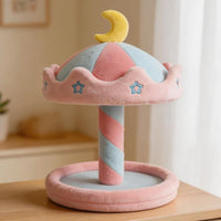 Fuzzy Display Rack Tabletop Rotating Display Stand Cute for Nursery