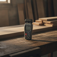 Handheld Wood Moisture Meter Accurate Digital Moisture Meter Easy Use Dampness Meter Colored Indicators for Material Inspection