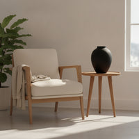 Minimalist Decorative Vase Matte Iron Vase Modern Smooth for Home Decor