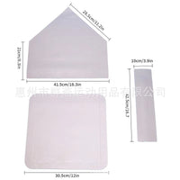 Rubber Baseball Home Plate Set of 5 Pieces with Pitcher Plate