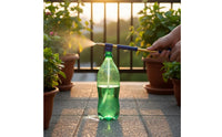 Adjustable Brass Nozzle Push-Pull Sprayer Wand Ergonomic Handle Manual Pump Watering Wand Sturdy Beverage Bottle Spray Head for Patio, Car Washing