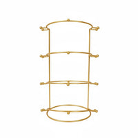 Metal Tiara Showcase Stand Elegant Design Tiara Display Stand Space-Saving Bridal Headdress Rack for Livestreaming
