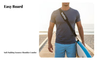 Stand-up Paddleboard Carrying Strap Portable Paddleboard Shoulder Strap Sturdy Adjustable Board Carrier for Paddleboarders, Water Sports Enthusiasts