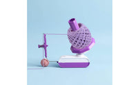 Time-Saving USB Yarn Winding Machine Compact Design Electric Yarn Winder Large Capacity Craft Tool Anti-Tangling for Knitters, Crocheters, Knitting Projects, Home Crafting
