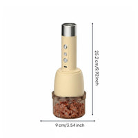 2-in-1 Food Chopper Vacuum Sealing Electric Ground Meat to Clean Electric Garlic Chopper for Home Cooks