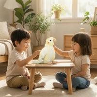 Soft Parrot Colorful Parrot Stuffed Animal Stuffed Bird Soft Toy Cuddly for Children, Nursery, Claw Machine