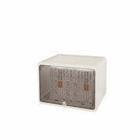 Stackable Drawer Unit Transparent Drawers Desktop Organizer Dust-Proof Lid