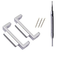 Wristband Connector Adapter with Tool Stylish Wristband Connector Adapter with Spring Fastening Pins