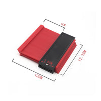 Multi-Functional Contour Gauge Metric and Imperial Scale Locking Profile Gauge High Precision Irregular Shape Tracer Long-Lasting ABS Material for Woodworkers, Craftsmen, DIY Enthusiasts, Carpentry, Tiling, Flooring Installation, Workshop