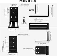 Adjustable Door Barrier Bracket U-Shape