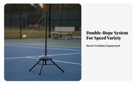 Indoor/Outdoor Use Topspin Tennis Practice Aid Builds Muscle Memory Portable Tennis Training Aid Height Adjustable for Beginners, Home
