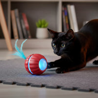 Self-Rolling Automatic Cat Toy Ball Smart Interactive Cat Toy Ball Hands-Hands-off Indoor for Kittens