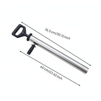 Prawn Suction Tube Stainless Steel Shellfish Extractor Seafood Catching Tool for Beach, Seashore