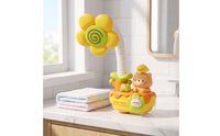 Button-Operated Electric Bath Toy with Hose Flexible Water Sprayer for Toddlers, Babies, Kids