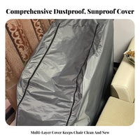 Dustproof Massage Chair Cover Waterproof Massage Chair Dust Cover Sunproof for Pet Owners, Homeowners, Living Room, Bedroom, Indoor