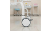 Adjustable Hospital Infant Bed Inclined Design Mobile Infant Crib Medical Grade Style Transparent Infant Crib for Newborns, Maternity Center, Nursery