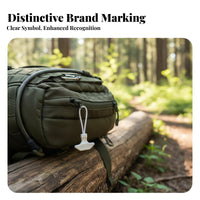 Heavy-Duty Zipper Cord Extender Design T-Handle Cord Pull Long-Lasting Bag Hardware Easy Grip for Outdoor Enthusiasts Personnel, Backpacks, Luggage, Everyday Carry, Jackets