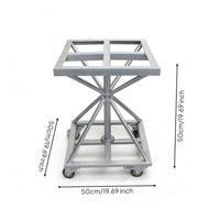 Spray Painting Worktable Heavy-Duty Spray Painting Table Rotating Paint Table for Workshops
