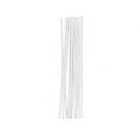 10 Pieces Pre-Waxed Candle Wick Smokeless Wood Candle Wick Handmade for Crafters, Beginners, Home Crafting