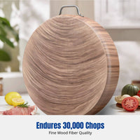 Rosewood Chopping Board, Durable Wood, Microbial Resistant, Thickened, Home & Restaurant