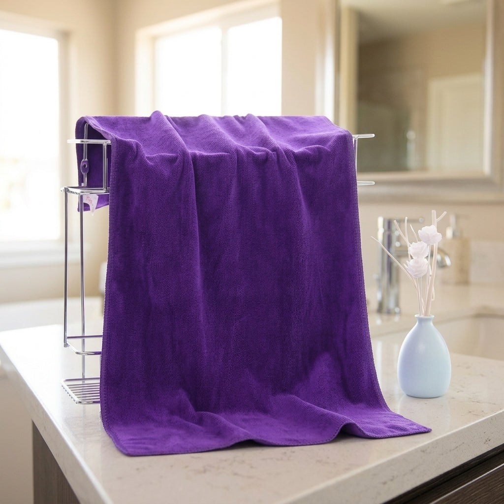 Ultra-Thick Microfibre Towel and Microfibre Cloth, Quick Dry Towel for Hair Salon and Spa, 35cm X 75cm No-Shedding Reusable Furniture Protection