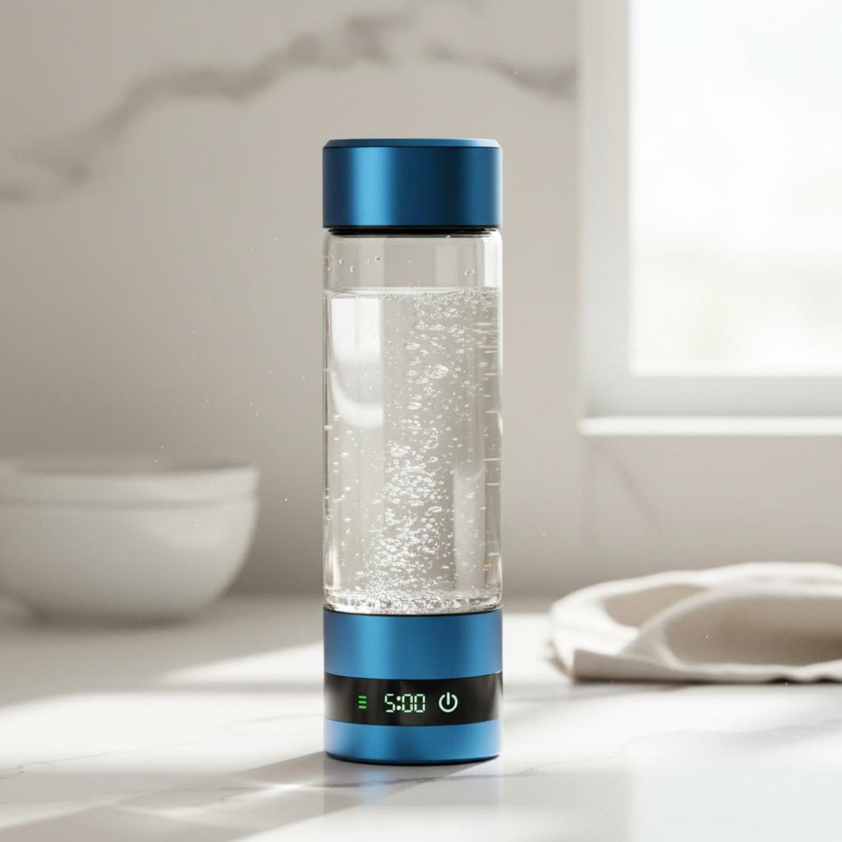 Enhanced Water Bottle LED Digital Display Enhanced Rich Water Bottle Versatile Multifunction for Athletes, Travel, Office, Outdoor