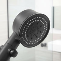 Single-Press Stop Button Handheld Shower Head On/deactivate Switch Propeller Shower Head Multi-Mode Spray Faucet Sprayer Hose Kit Easy Installation for Elderly, Salon
