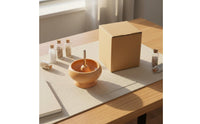 Solid Wood Wooden Bead Rotator Time Saver Bead Rotator Bowl Polished Rotation Versatile for Crafters