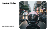 Windproof Motorcycle Helmet Visor Scratch Resistant Helmet Visor Clear Vision Protection