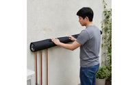 Air Conditioner Pipe Cover Weatherproof Quick Removal for Outdoor Systems