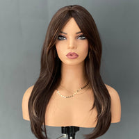 Wig Shop Display Head Model Window Prop Short Model Head for Necklace Scarf Hat Photo Stand Simulation Model