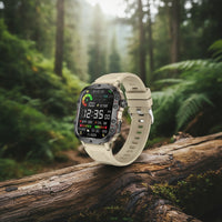 Touchscreen Smart Watch Waterproof Sturdy Sports Watch Heart Rate for Workouts