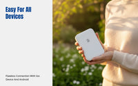 Photo Printer, Portable Bluetooth Mini, Pocket Color Printer