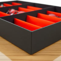 With Lid 18-Slot Glasses Case Soft Lining Eyeglass Display Tray Stackable Design Sunglasses Storage Box for Collectors, Drawer, Closet