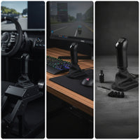 Gearshift Knob Compact Shifter Knob with Buttons Wired for Simulators