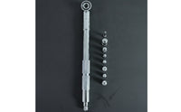 Offset Extension Wrench with Square Drive Adapters Polished Chrome Extension Ratchet Profile Tool for Automotive Repair