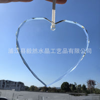 跨境-圣诞节水晶挂牌玻璃挂件-圣诞树吊挂装饰品批发欧式圣诞装饰