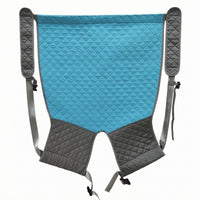 Strap Material Straps Patient Transfer Sling Reinforced Quilted Transfer Sling Buckle Closures for Caregivers, Adult Patients, Assisted Lifting, Carrying