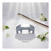 Preserves Intonation Metal Violin Mute Polished Finish Violin Bridge Mute Sound Dampener for Music Students, Violinists, Beginners, Apartments