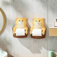 Toilet Paper Roll Holder Funny Animal Toilet Paper Holder Charming for Washroom
