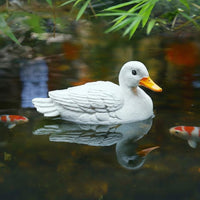 Buoyant Goose Pond Decor Resin Water Ornament Outdoor